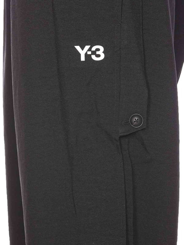 The Best Shops Y-3: カジュアルトラウザー - カジュアルパンツ - 黒