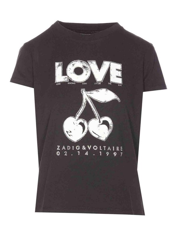 ZADIG&VOLTAIRE: t-shirt - Maglietta da concerto con ciliegie