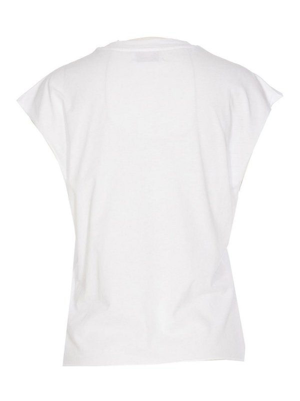 ZADIG&VOLTAIRE: t-shirt online - T-shirt Cloe con ali di chitarra