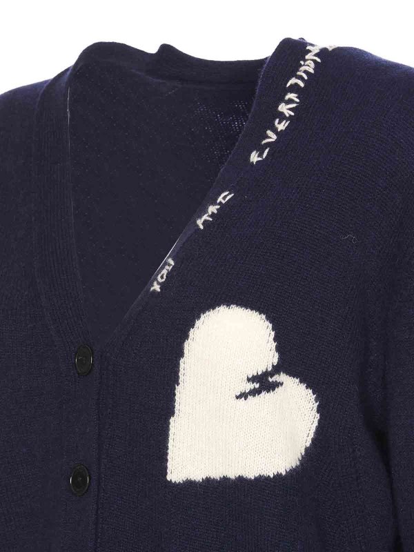 The Best Shops ZADIG&VOLTAIRE: cardigan - Cardigan cuore Travia