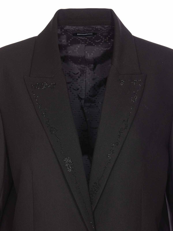 ブレザー - 黒 shop online: ZADIG&VOLTAIRE