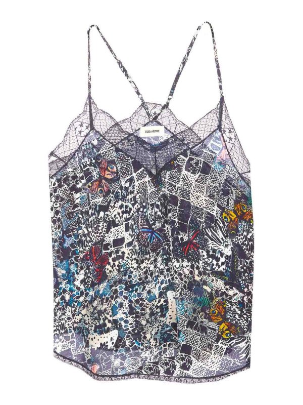 ZADIG&VOLTAIRE: Tops y camisetas sin mangas - Top - Multicolor