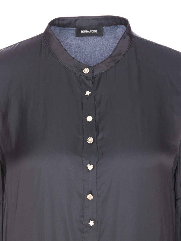 膝丈ドレス - 黒 shop online: ZADIG&VOLTAIRE