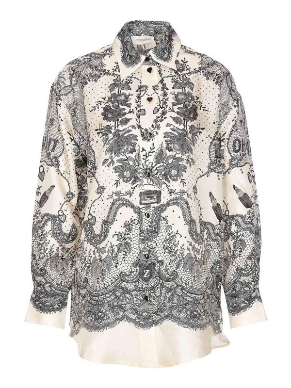 ZIMMERMANN: Chemises - Chemise - Gris
