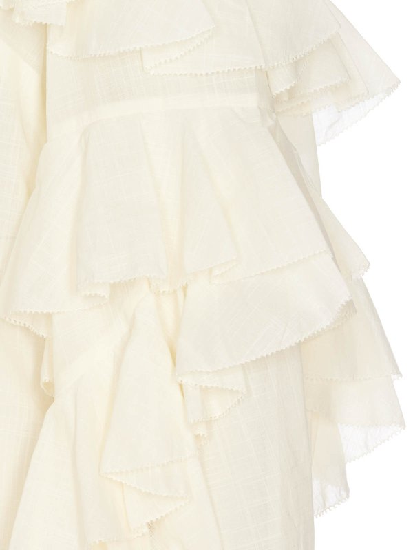 The Best Shops ZIMMERMANN: Chemises - Chemise - Blanc