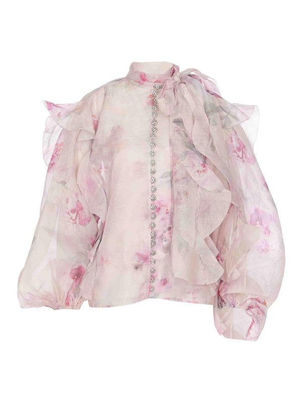 ZIMMERMANN: Blusen - Bluse - Nude