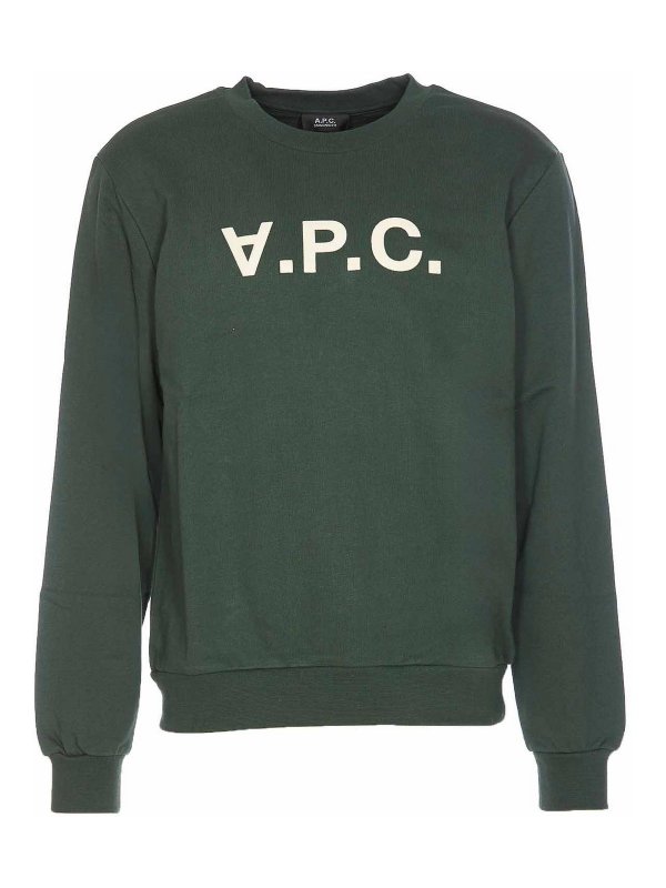 A.P.C.: スウェット＆セーター - スウェットシャツ/セーター - 緑