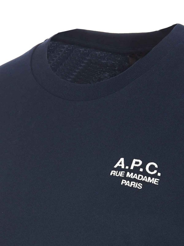 The Best Shops A.P.C.: T-shirts - T-Shirt - Bleu