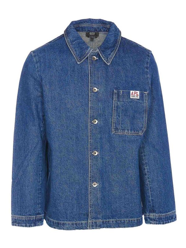 A.P.C.: Hemden - Hemd - Blau