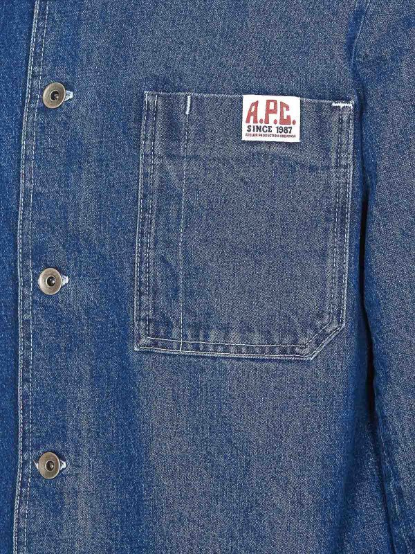 The Best Shops A.P.C.: Hemden - Hemd - Blau