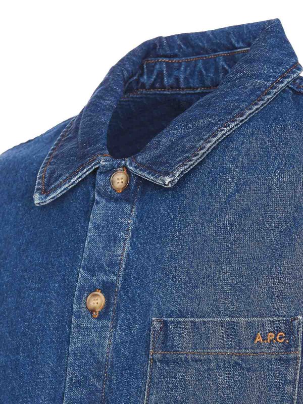 The Best Shops A.P.C.: Hemden - Hemd - Blau