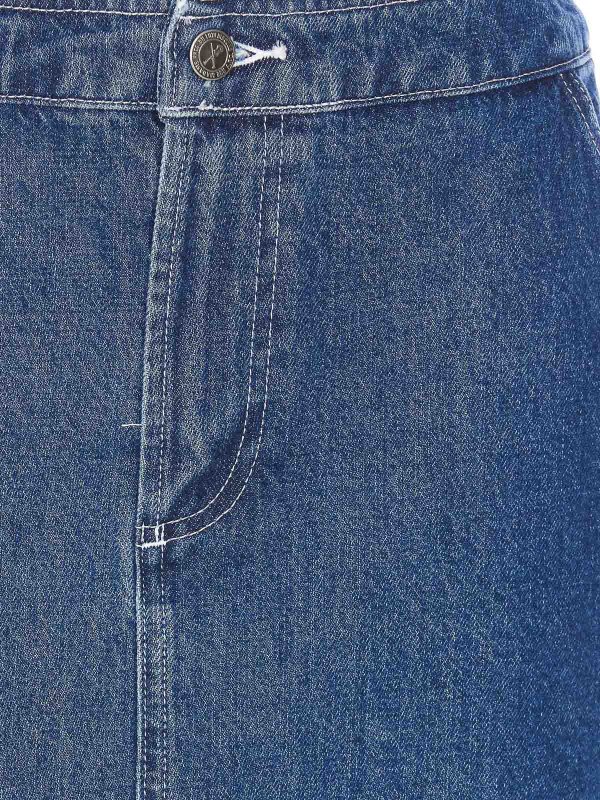 A.P.C.: Miniröcke online - Midirock - Blau