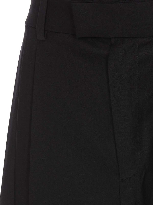 The Best Shops ALEXANDER WANG: カジュアルトラウザー - カジュアルパンツ - 黒