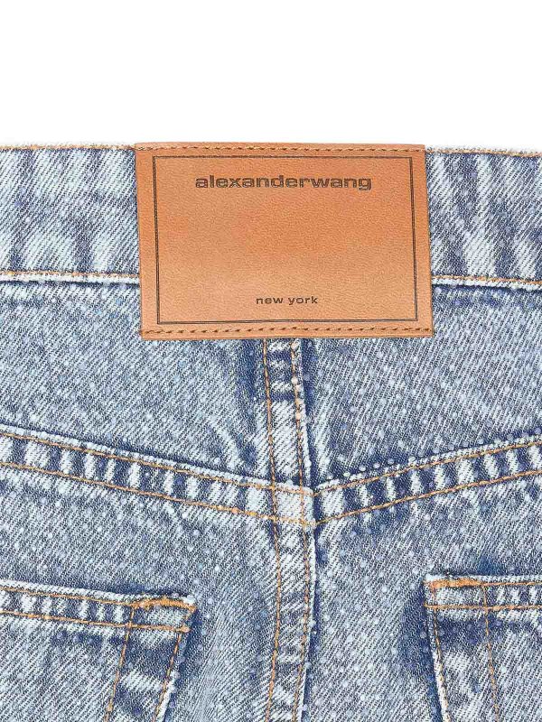 The Best Shops ALEXANDER WANG: Shorts - Short - Bleu