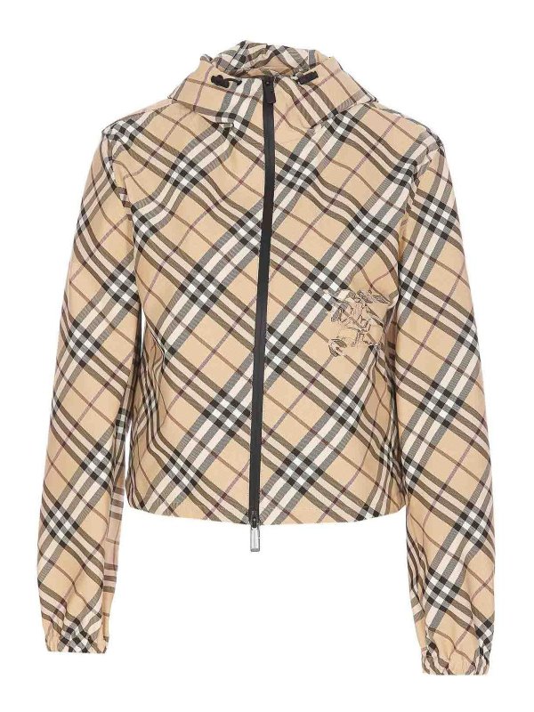 BURBERRY: Chaquetas casual - Chaqueta Casual - Beis