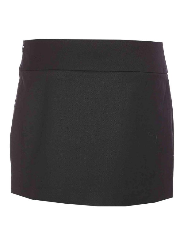 DIESEL: Mini jupes online - Jupe Midi - Noir