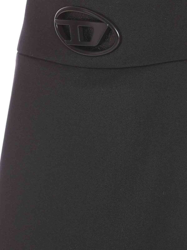 The Best Shops DIESEL: Mini jupes - Jupe Midi - Noir