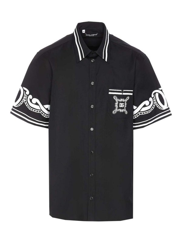 DOLCE & GABBANA: shirts - Printed Details Shirt
