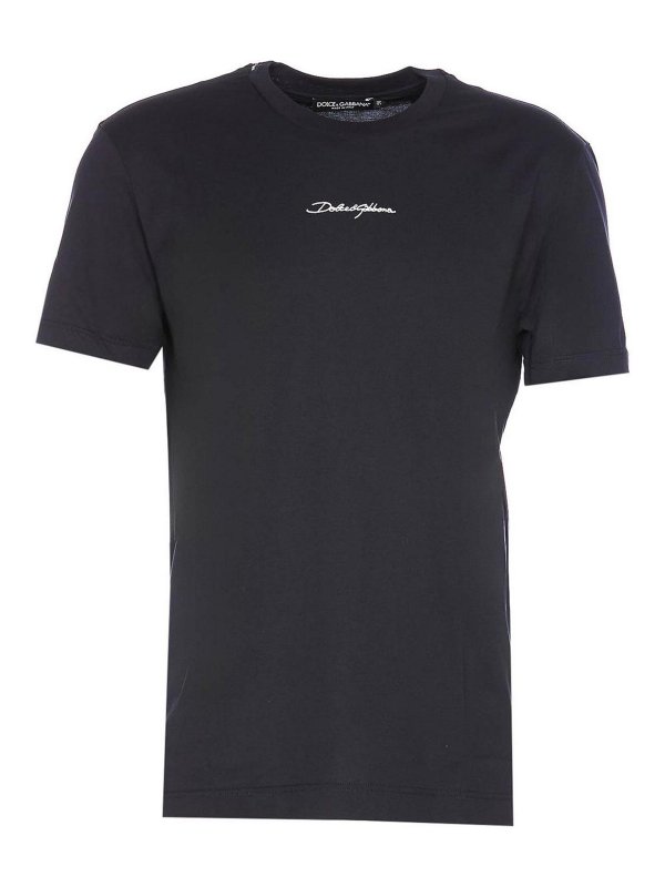 DOLCE & GABBANA: Camisetas - Camiseta - Azul