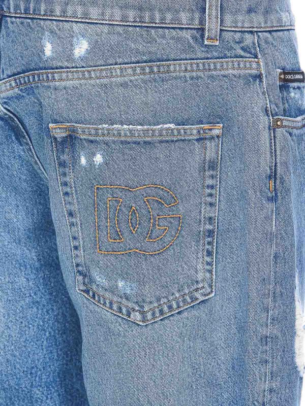 The Best Shops DOLCE & GABBANA: ブーツカットジーンズ - ブーツカットジーンズ - ブルー