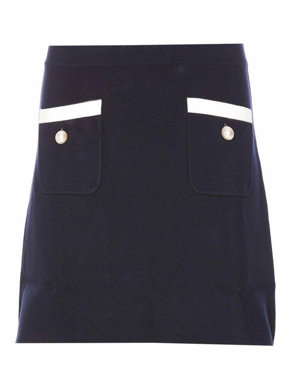ESSENTIEL ANTWERP: Miniröcke - Midirock - Blau