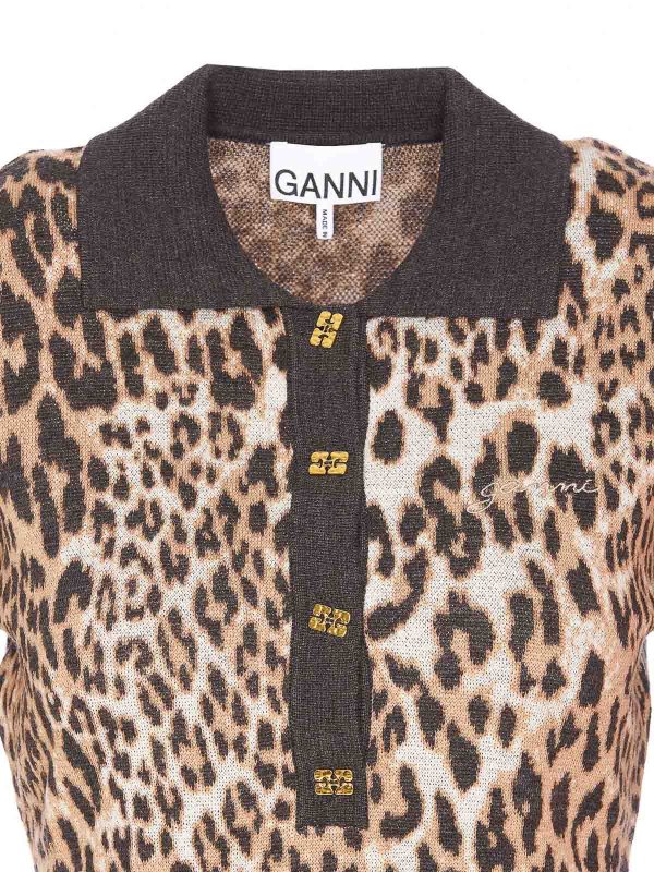 ポロシャツ - マルチカラー shop online: GANNI