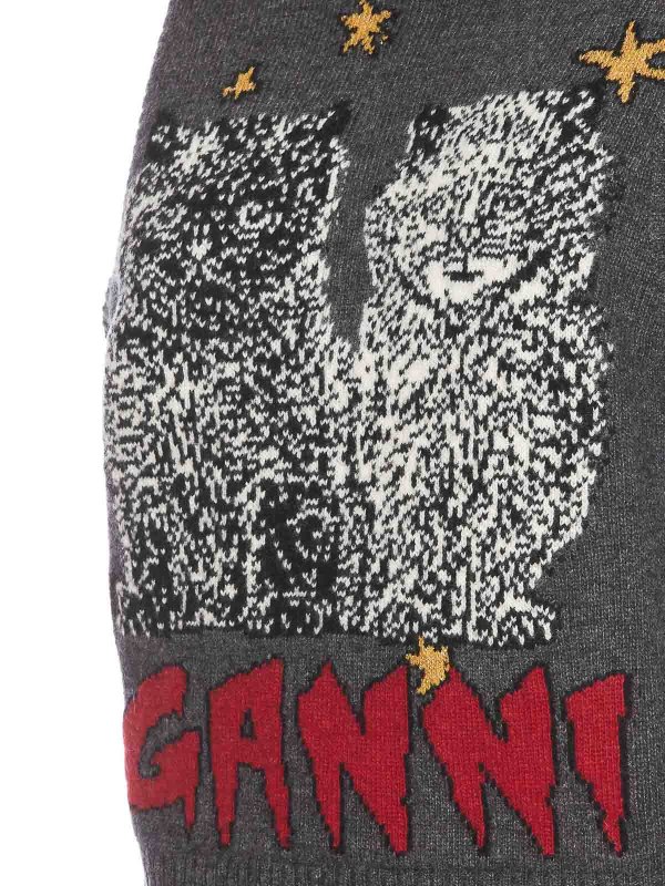 The Best Shops GANNI: Westen - Weste - Grau