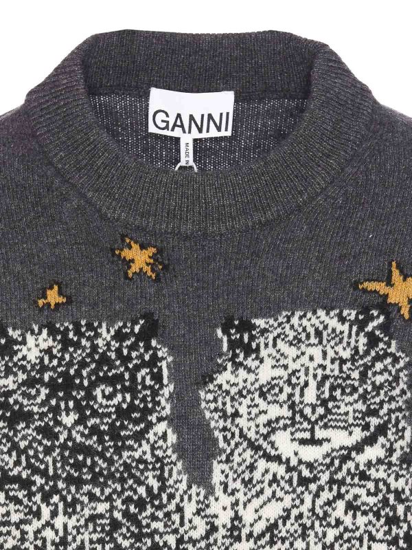 Weste - Grau shop online: GANNI
