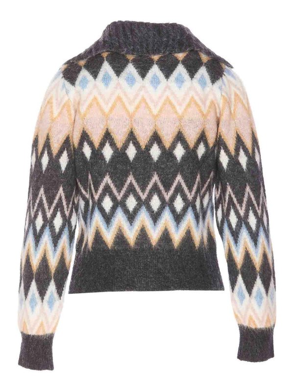 GANNI: Cardigans online - Cardigan - Schwarz