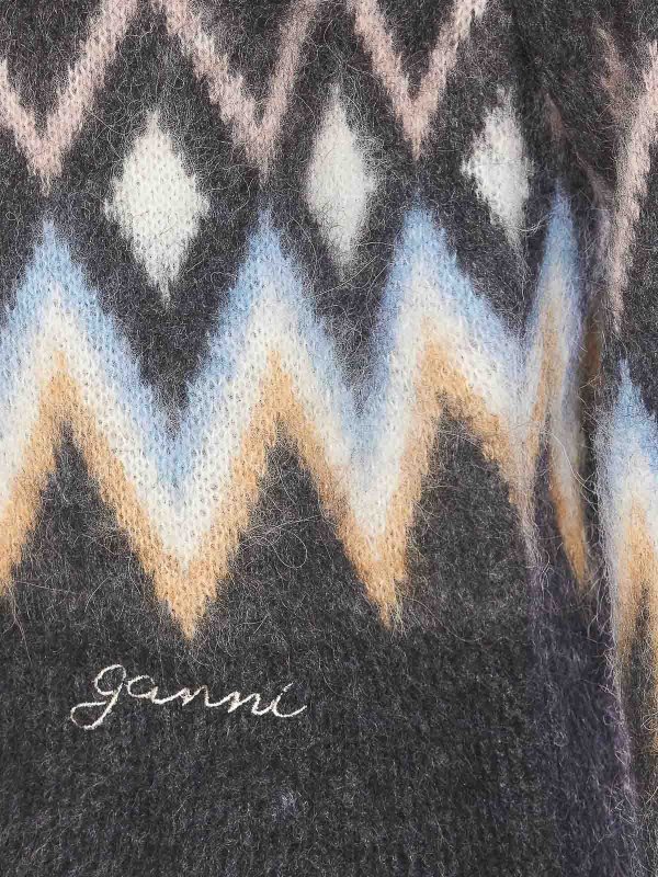 The Best Shops GANNI: Cardigans - Cardigan - Schwarz