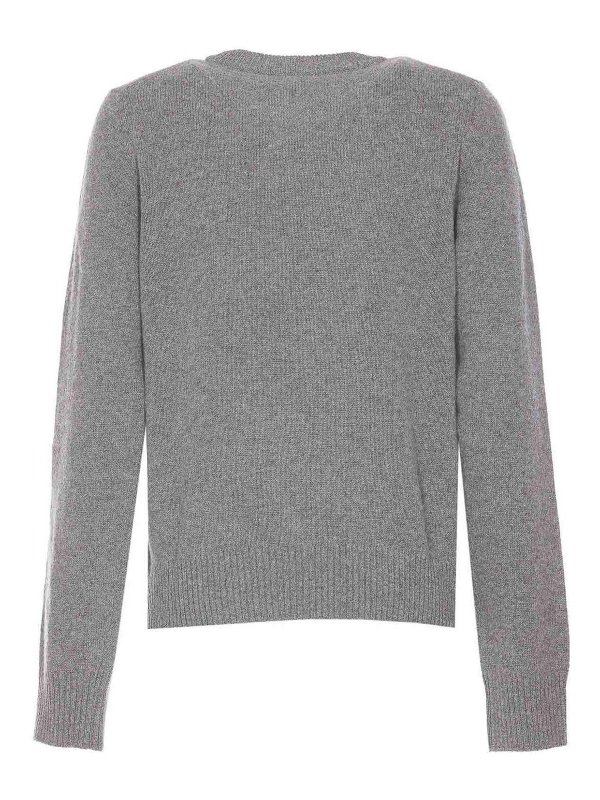 GANNI: crew necks online - Graphic Bunny Sweater