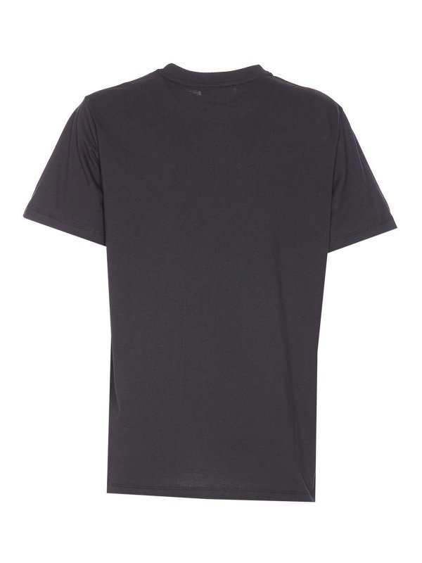 GANNI: Camisetas online - Camiseta - Gris