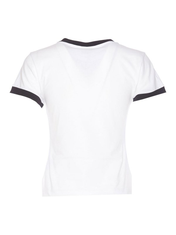 GANNI: Camisetas online - Camiseta - Blanco