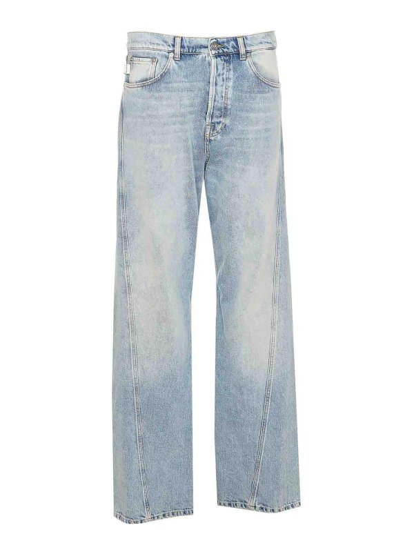 LANVIN: Jeans boot-cut - Jeans Boot-Cut - Azul