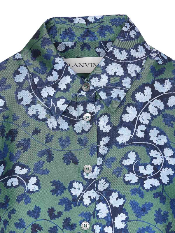 Hemd - Grün shop online: LANVIN