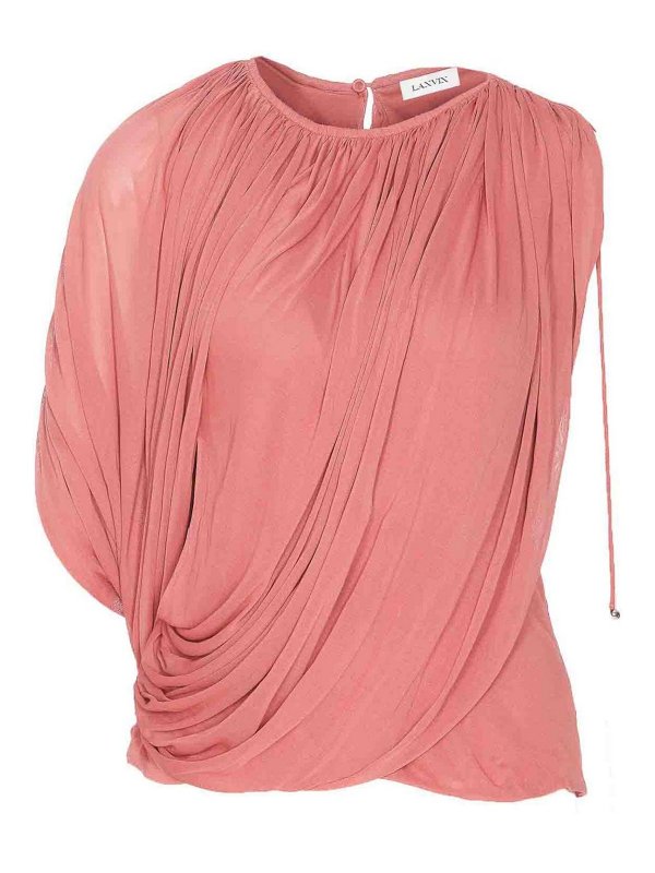 LANVIN: Tops & Débardeurs - Top - Couleur Chair