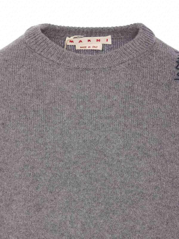 Maglione con logo shop online: Marni