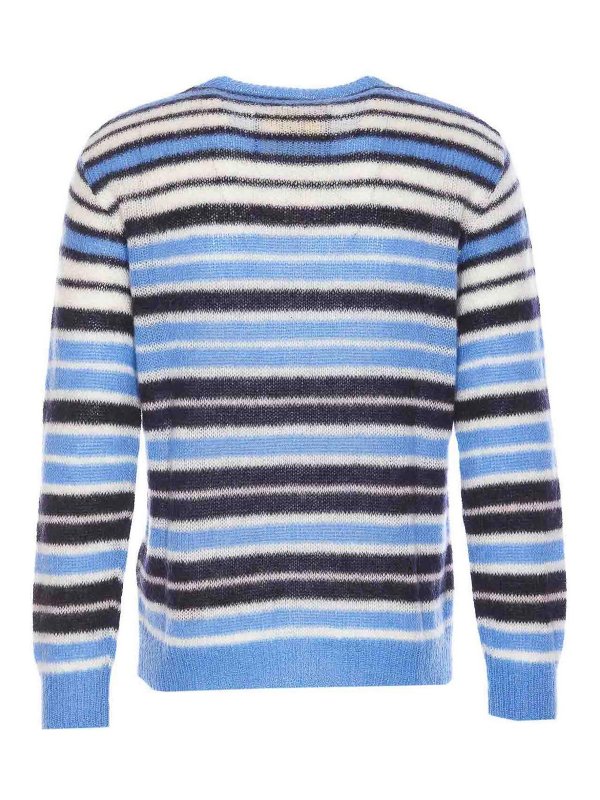 Marni: Pull col rond online - Pull Col Rond - Bleu