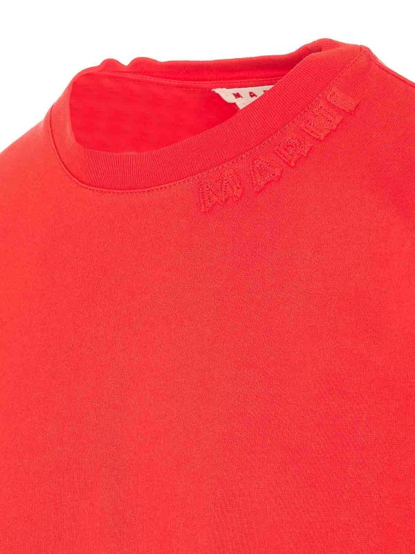 The Best Shops Marni: Tシャツ - Tシャツ - 赤