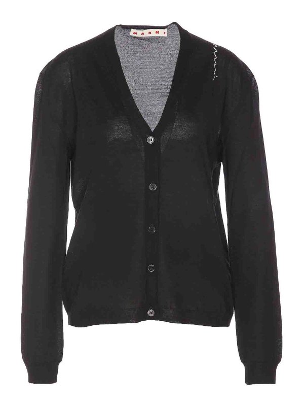 Marni: Cárdigans - Cárdigan - Negro