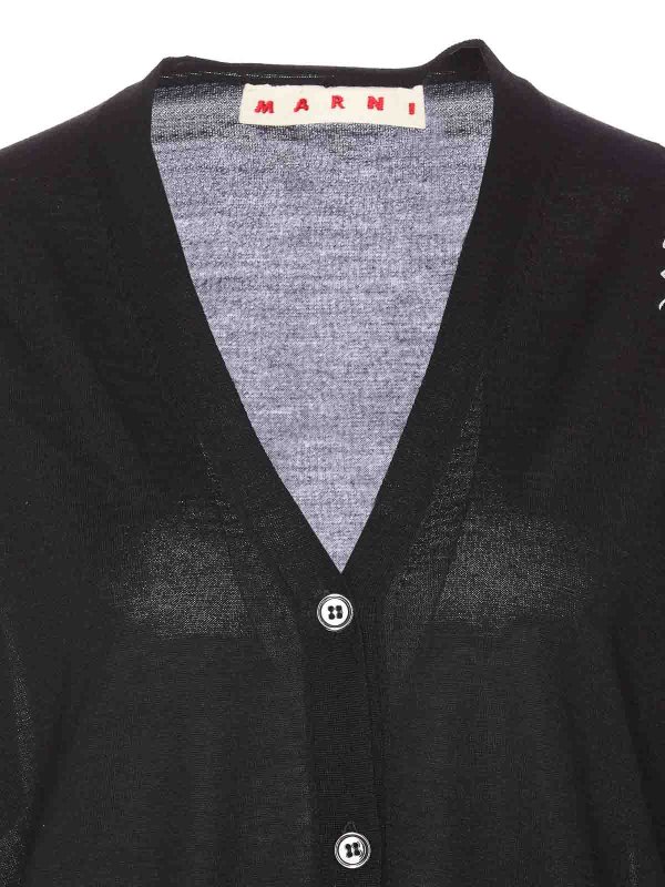 Cárdigan - Negro shop online: Marni