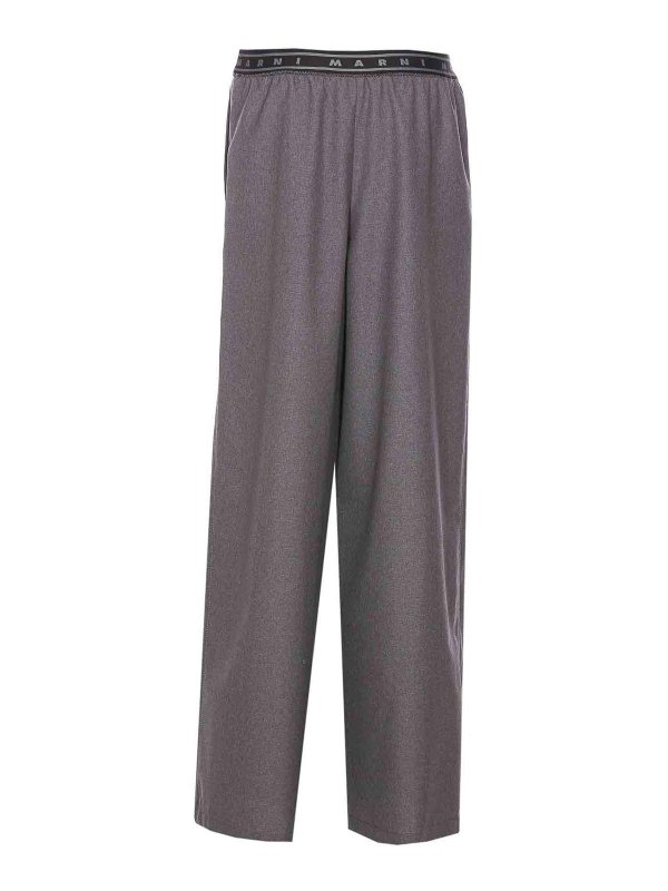 Marni: カジュアルトラウザー online - カジュアルパンツ - グレー