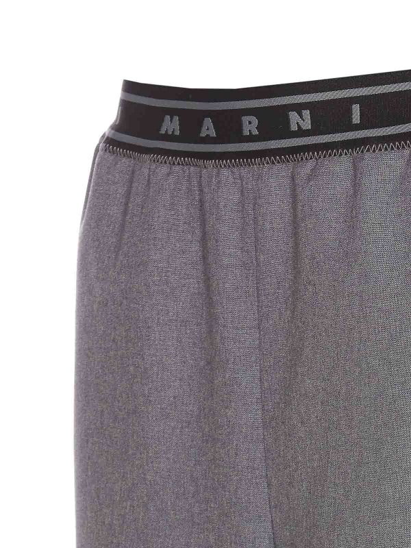 The Best Shops Marni: カジュアルトラウザー - カジュアルパンツ - グレー