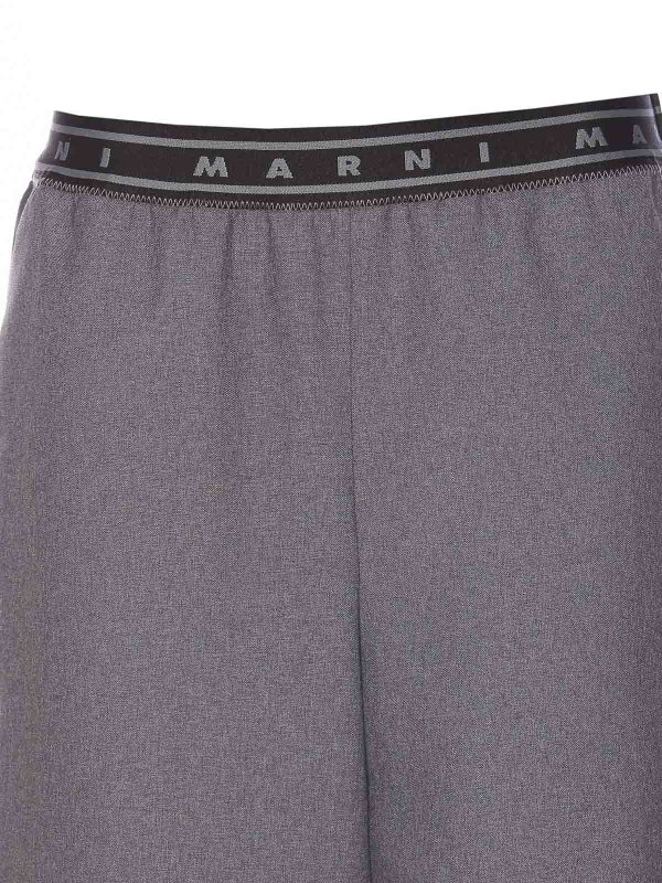 カジュアルパンツ - グレー shop online: Marni