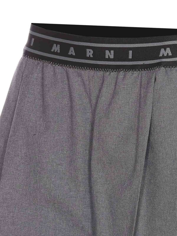 The Best Shops Marni: Hosen Shorts - Shorts - Grau