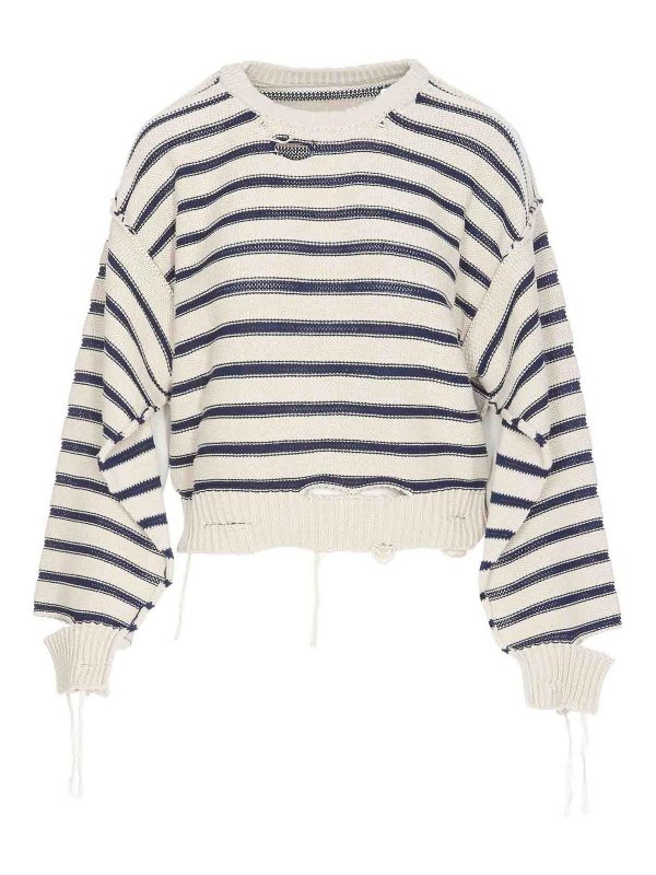MM6 MAISON MARGIELA: maglia collo rotondo - Pullover
