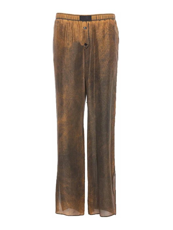 MM6 MAISON MARGIELA: casual trousers - pants