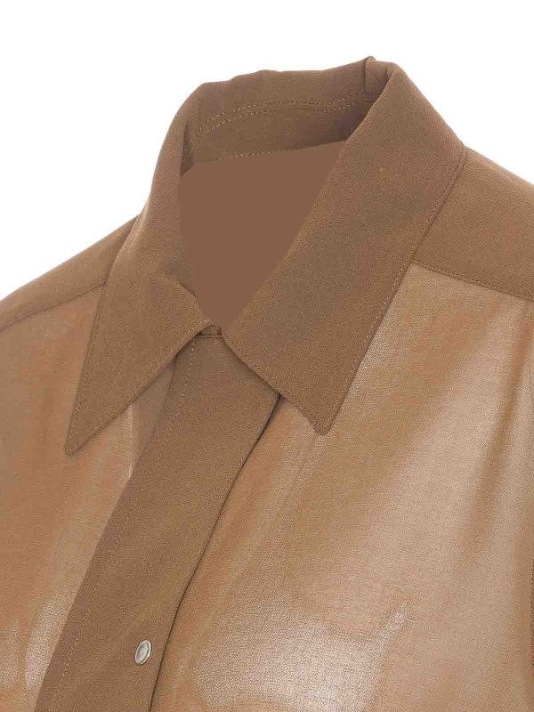 The Best Shops Pinko: Hemden - Hemd - Braun