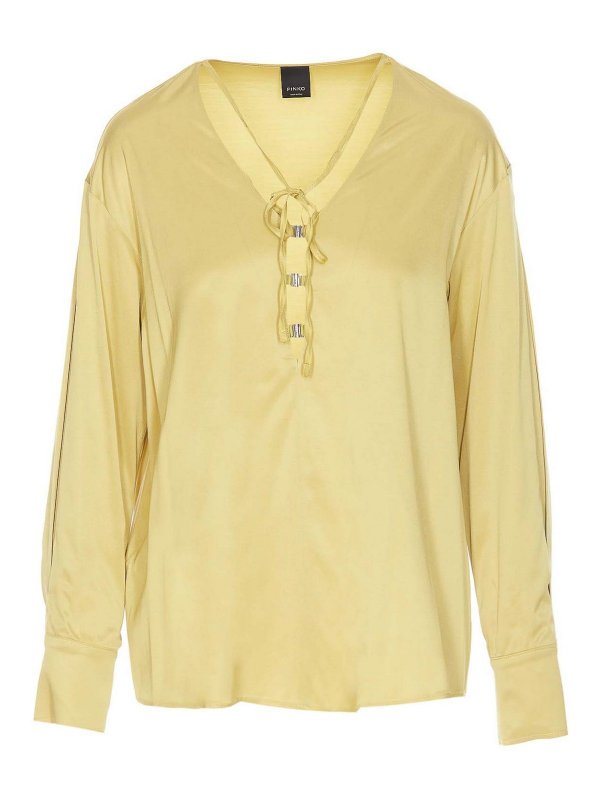 Pinko: クルーネック - クルーネック - イエロー