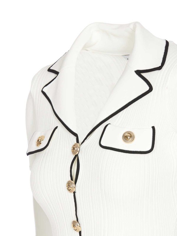 The Best Shops Self Portrait: Robes courtes - Robe Courte - Blanc